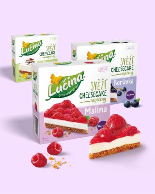 Představujeme svěží nepečený cheesecake z Lučiny ve třech variantách, který nyní zakoupíte v hypermarketech @tesco.cz 🎄✨...